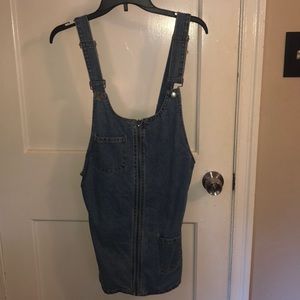 Denim Overall Dress